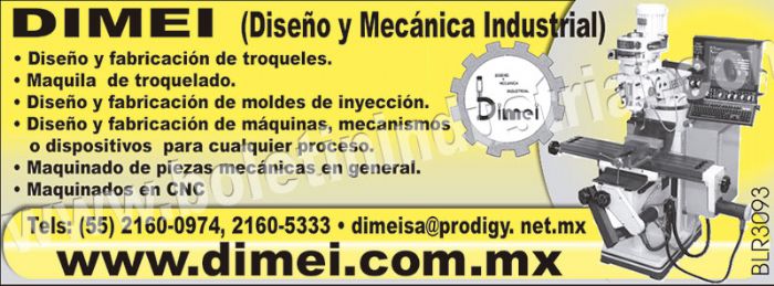 DIMEI, DISEÑO Y MECANICA INDUSTRIAL Imagen