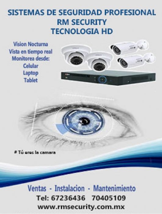 RM SECURITY sistema de seguridad profesional - RM SECURITY