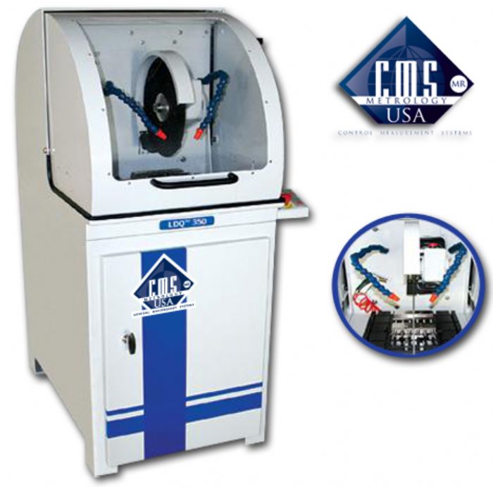 CORTADORA METALOGRAFICA LDQ-350 - CMS METROLOGY CORP