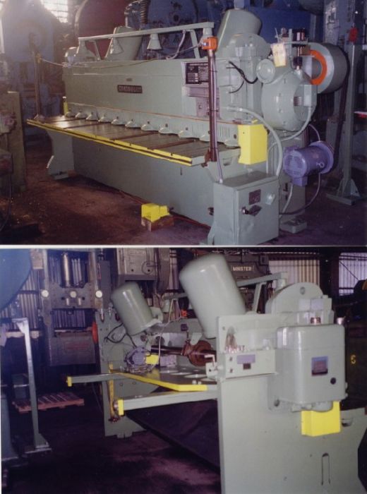 1/4" x 10' CINCINNATI MODEL #2CC10 POWER SQUARING SHEAR, I-107690 - CINCINNATI