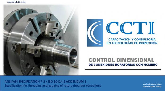 CONTROL DIMENSIONAL DE RSC: API SPEC 7-2 - 