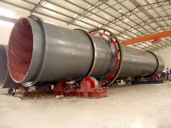 Secador rotatorio para arena,lodo,fertilizante,etc. - ZK