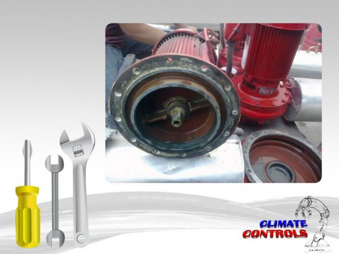 Acondicionamiento de sellos mecanicos de bombas de agua helada - 