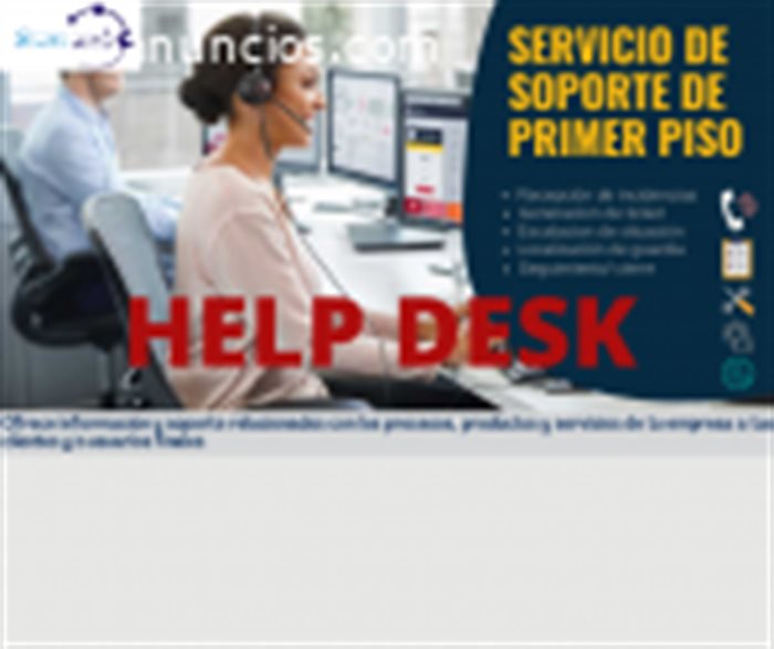 Servicio Help Desk 24/7 - 