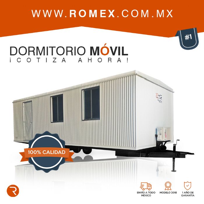 Dormitorio Móvil 8'X32 - ROMEX