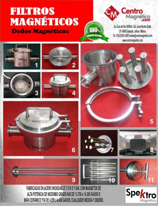 FILTRO MAGNETICO - FILTROS MAGNETICOS - SPEKTRO