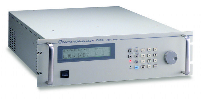 Fuentes de Poder Programables de AC  - Chroma