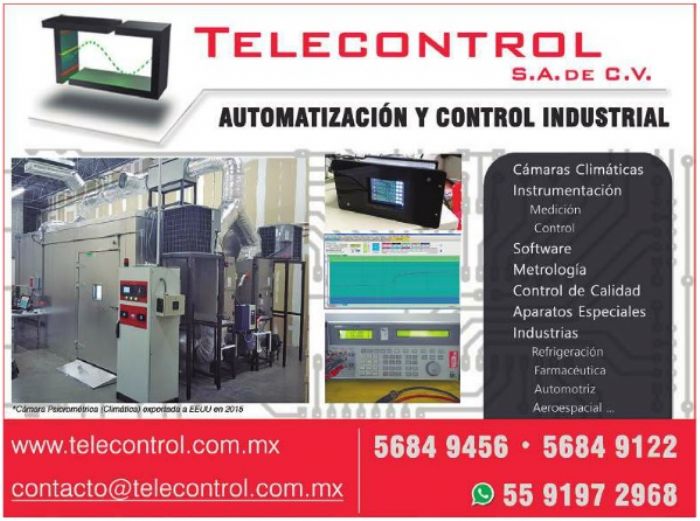 CAMARAS CLIMATICAS - TELECONTROL 