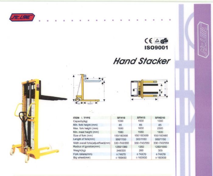 APILADOR MANUAL - MC.LANE