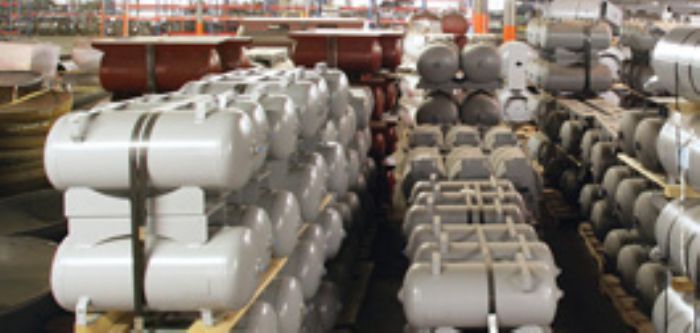 Tanques de almacenamiento de aire - 