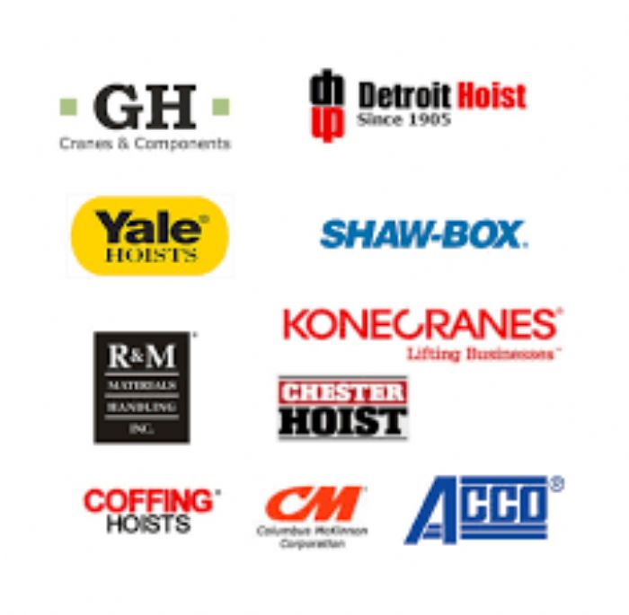 REFACCIONES - CM, R&M, HRRINGTON, KONE CRANES, DEMAG, DEACERO, L