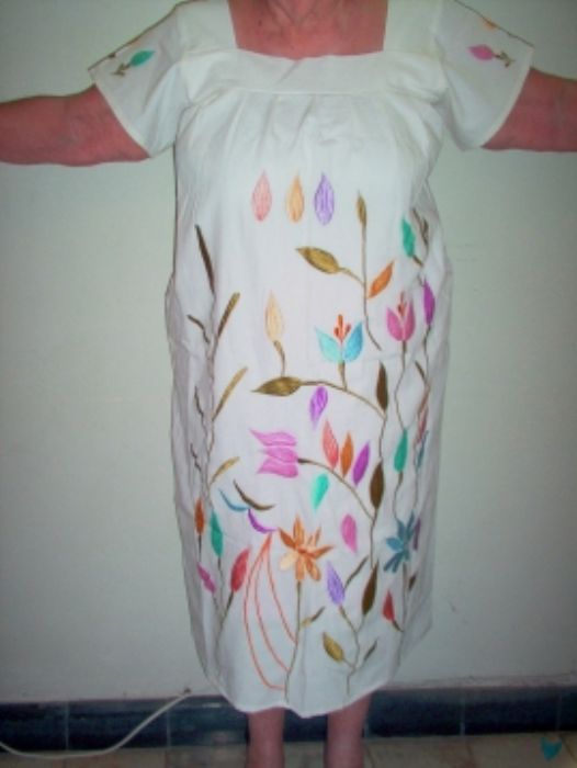 bata bordada - zaci-dress