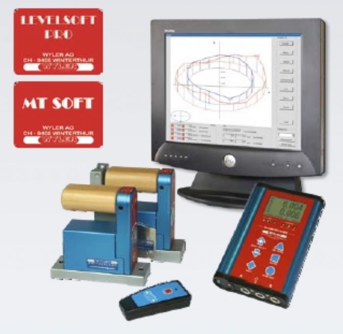 Sistema para nivelación de precisión Blue System y BLUE CLINO WYLER - WYLER AG 