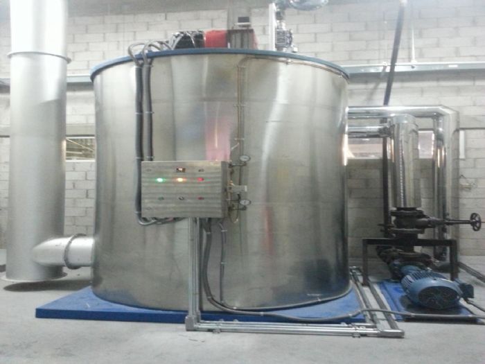 CALENTADOR DE LIQUIDO TERMICO - INOX ACERO