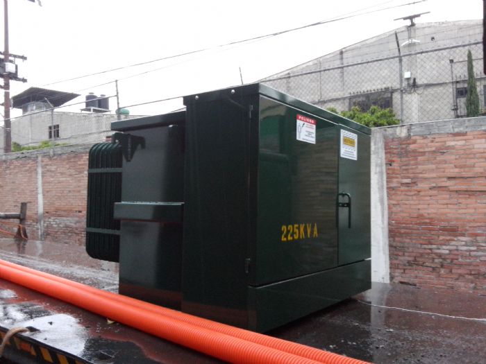 Transformador tipo pedestal - MEXTRAFO