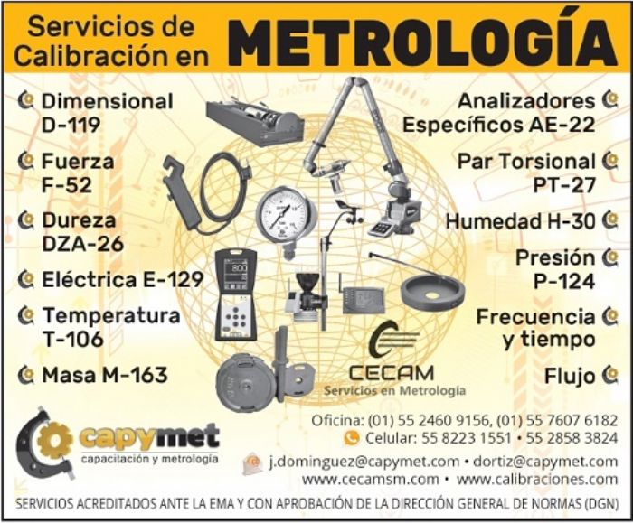 LABORATORIO DE CALIBRACION DE EQUIPOS E INSTRUMENTOS DE MEDICION - CECAM