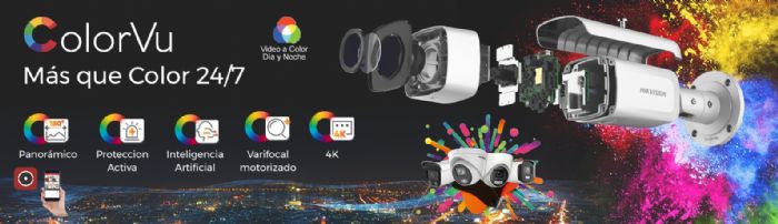 Cámaras de Seguridad Colorvu - Hikvision