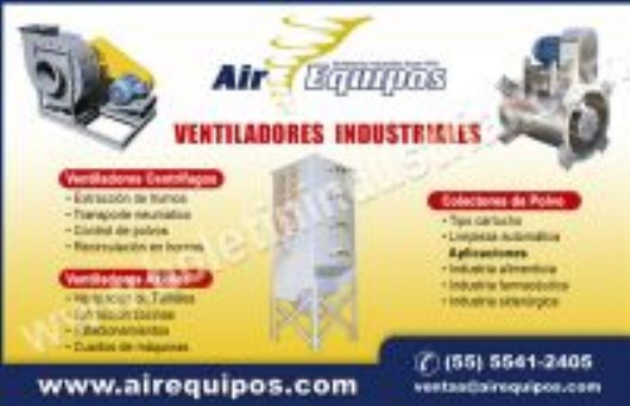 CENTRIFUGOS DE ASPAS - AIREQUIPOS