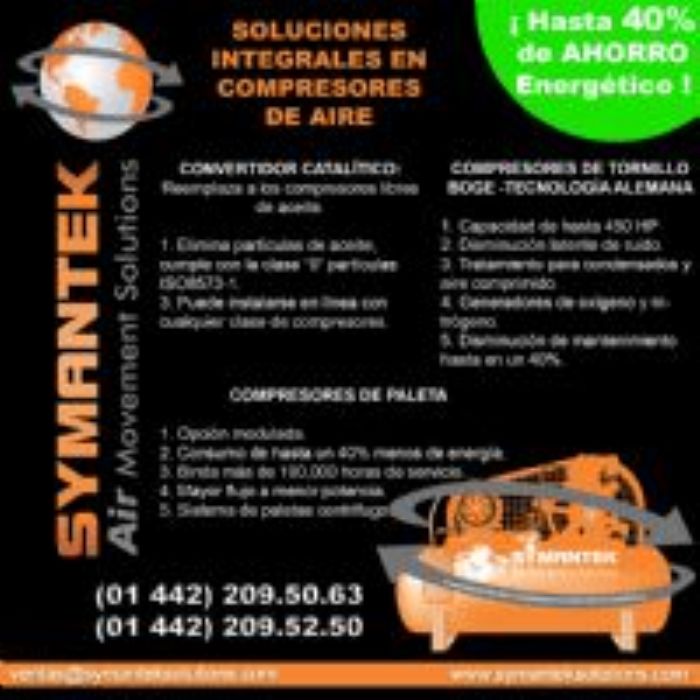 COMPRESORES DE PALETAS - SYMANTEK