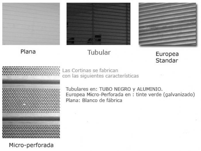 CORTINAS DE ACERO - 