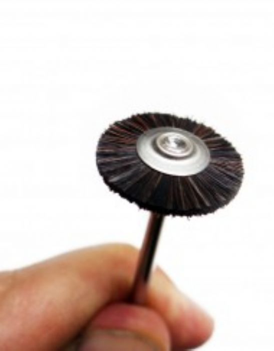 Cepillos de cerda en rueda - 