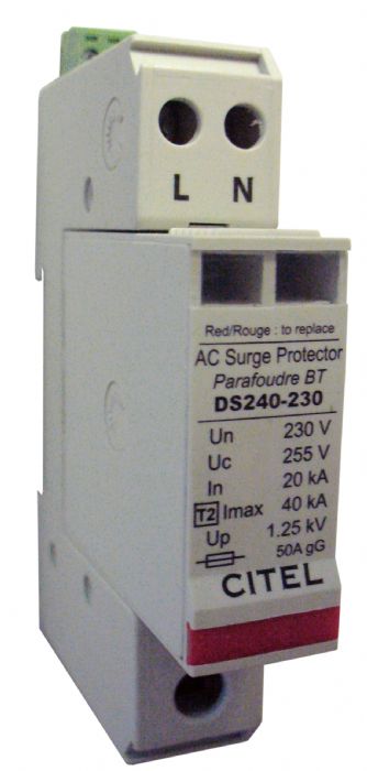 CITEL DS240 Protector Tipo 2 Monofasico - Citel