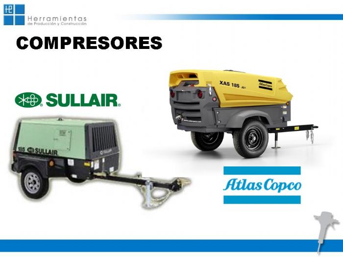 COMPRESORES - ATLAS COPCO Y SULLAIR
