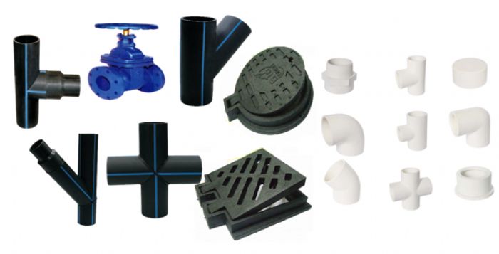 conexiones, valvulas, marcos con tapa,  - 