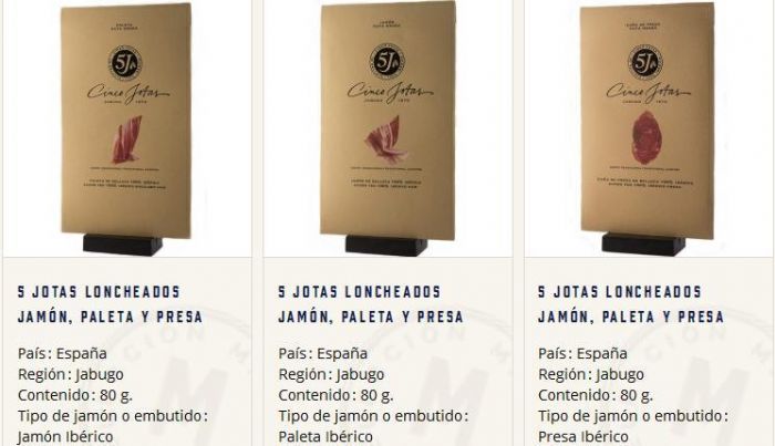 Jamones y Embutidos - Marinter