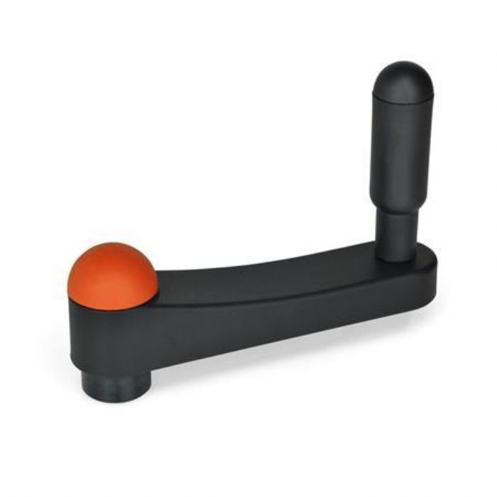  Manivelas Ergostyle® Plástico tecnopolímero, con orificio ciego - JW Winco