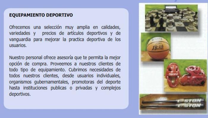 ARTICULOS DEPORTIVOS - 
