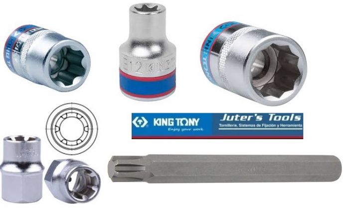 DADOS PARA CABEZAS DE MOTOR - KING TONY