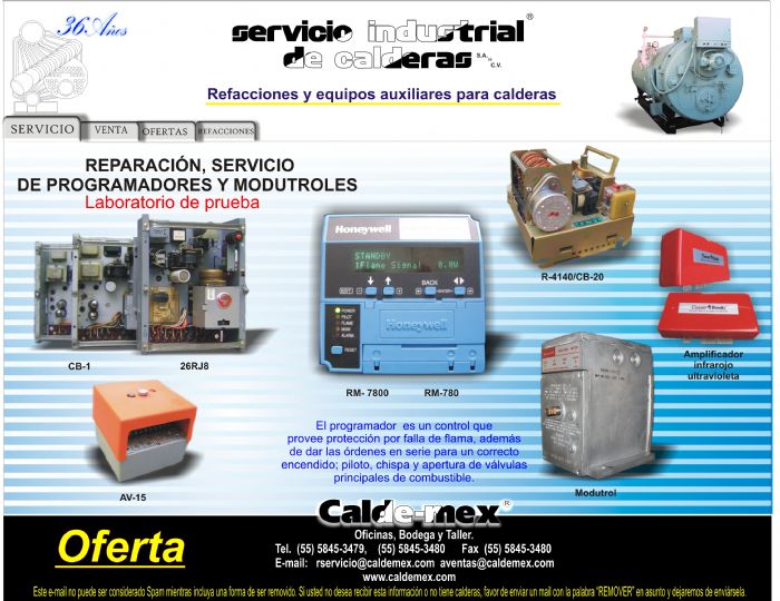 Calderas - Calde-mex