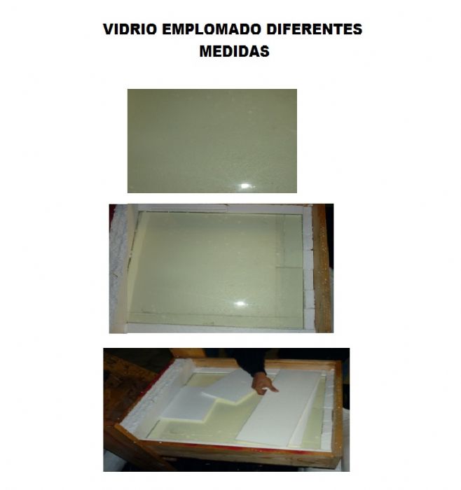 VIDRIO EMPLOMADO SOBRE MEDIDA - 