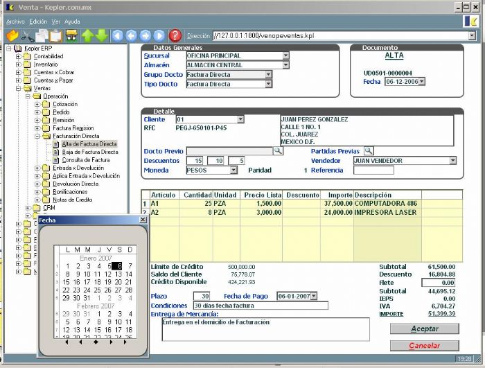 Sistema Integral de Información  - KEPLER