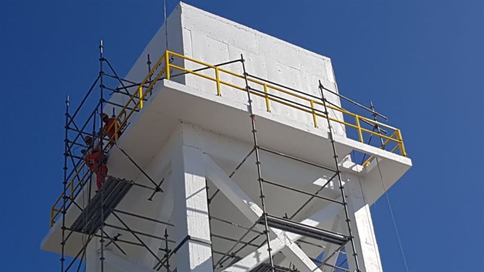 BARANDAL Y ESCALERA PARA TANQUES ELEVADOS DE AGUA - MEXICAN FIBERS