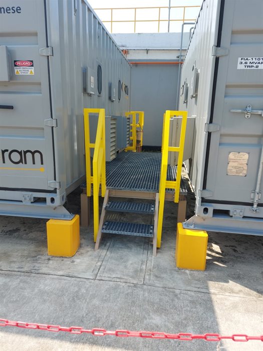 PASILLO PARA SUBESTACION ELECTRICA - MEXICAN FIBERS