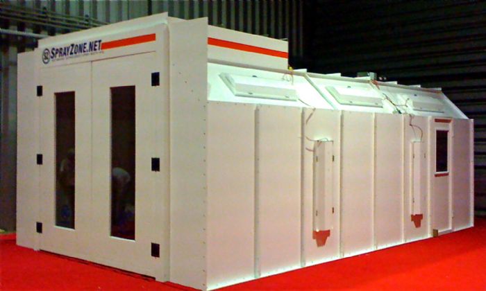 Cabina de pintura CrossFire - SprayZone.Net