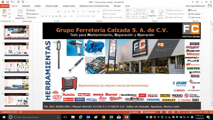 Herramienta y equipo ligero para construcción - INGERSOLL-RAND, URREA, GREENLEE, WESTON, STANLEY