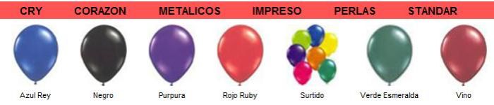 GLOBOS DE LATEX - 
