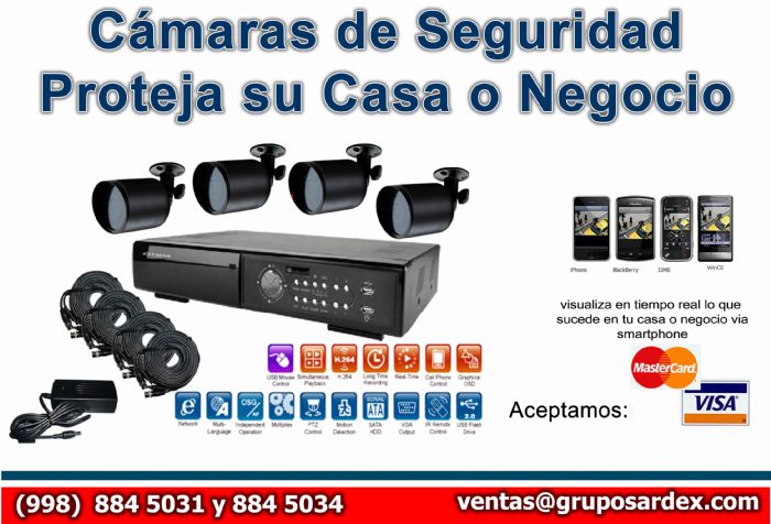 Cámaras de Seguridad CCTV - Grupo Sardex