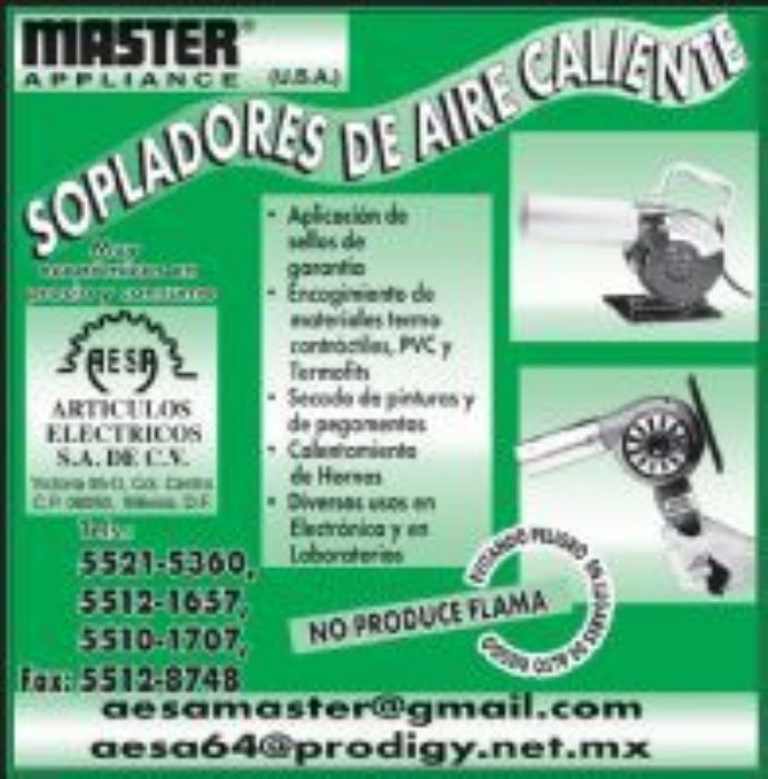 MAQUINAS SOPLADORAS - AESA