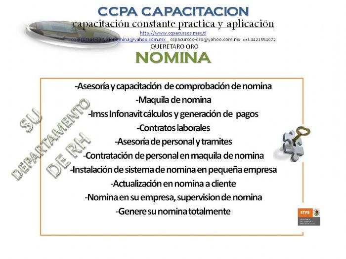 MAQUILA DE NOMINA - CCPA