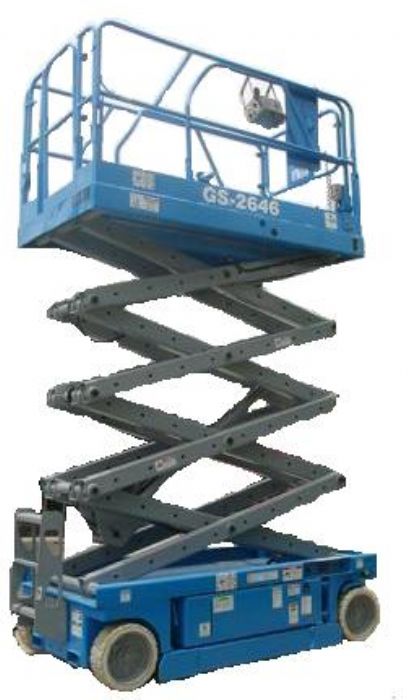 PLATAFORMA ELECTRICA GENIE 9MTS - VALEY