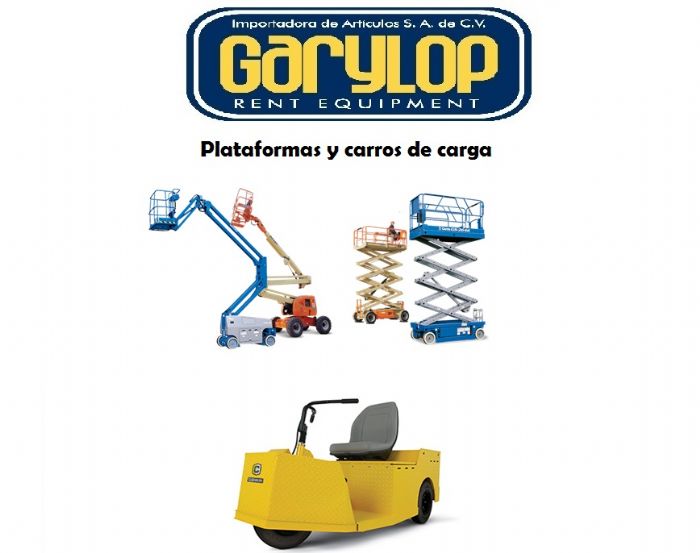 Plataformas articuladas y de Tijera  - Varias Marcas 