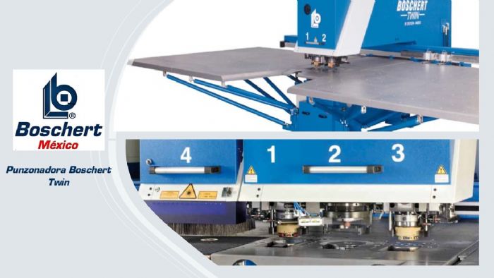 Punzonadora CNC de 40 toneladas  - Boschert
