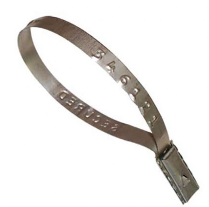 Sello de seguridad metálico tipo pulsera - 