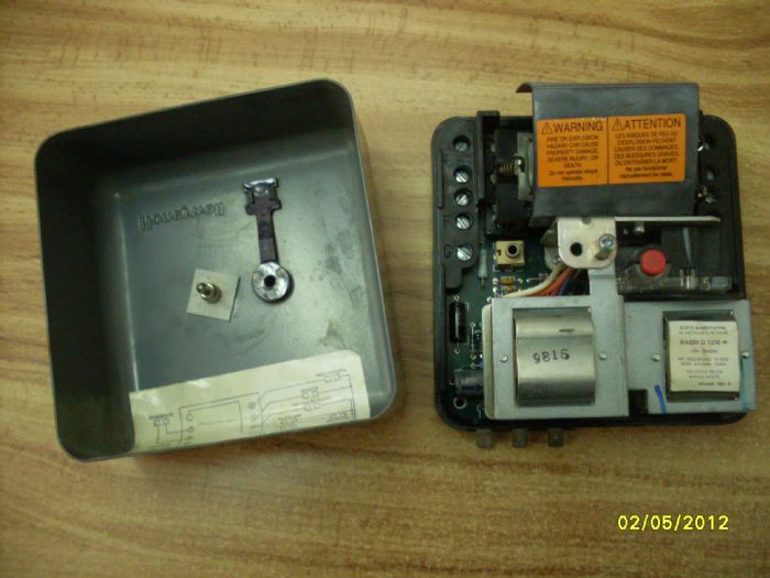 control de flama - honeywell