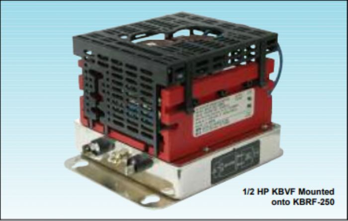  Filtro de línea de CA aprobado por KBRF-250 se acopla a los controles SCR del soporte en L (Clase A) - KB Electronics