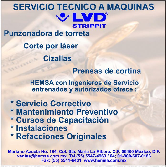 SERVICIO TÉCNICO - LVD STRIPPIT